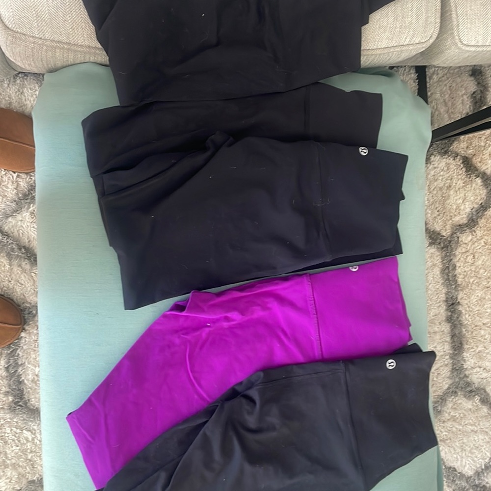 Lululemon Align /Wunder Under Bundle Size 6 - image 1